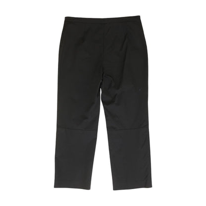 Black Solid Pants