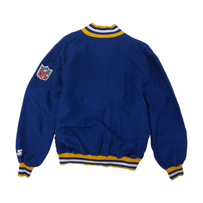 Vintage Blue St. Louis Rams Solid 1/4 Zip Pullover