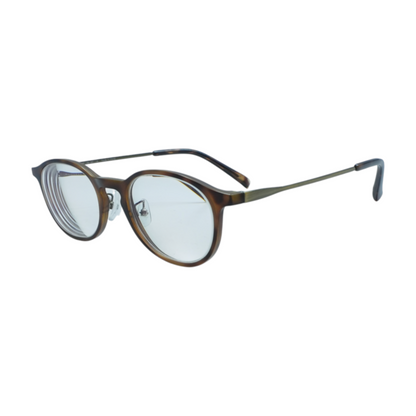 Tortoise MRF-16S-162A Round Prescription Eyewear