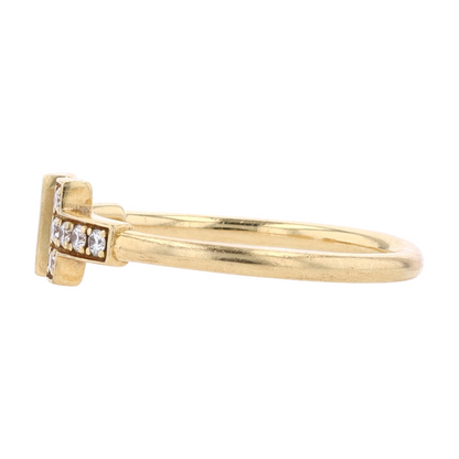 1/10 ctw 18K Yellow Gold Diamond Fashion Ring