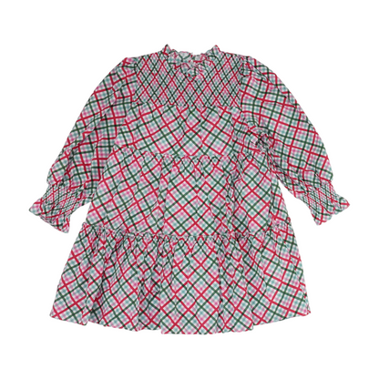 Green Check Dress