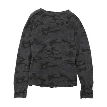 Gray Camo Blouse