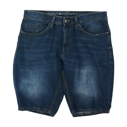 Buffalo David Bitton Blue Denim Shorts – Image 1