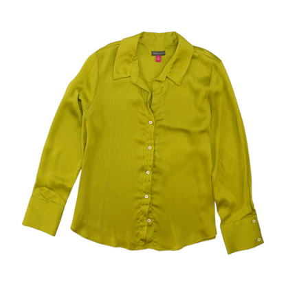 Green Button Down