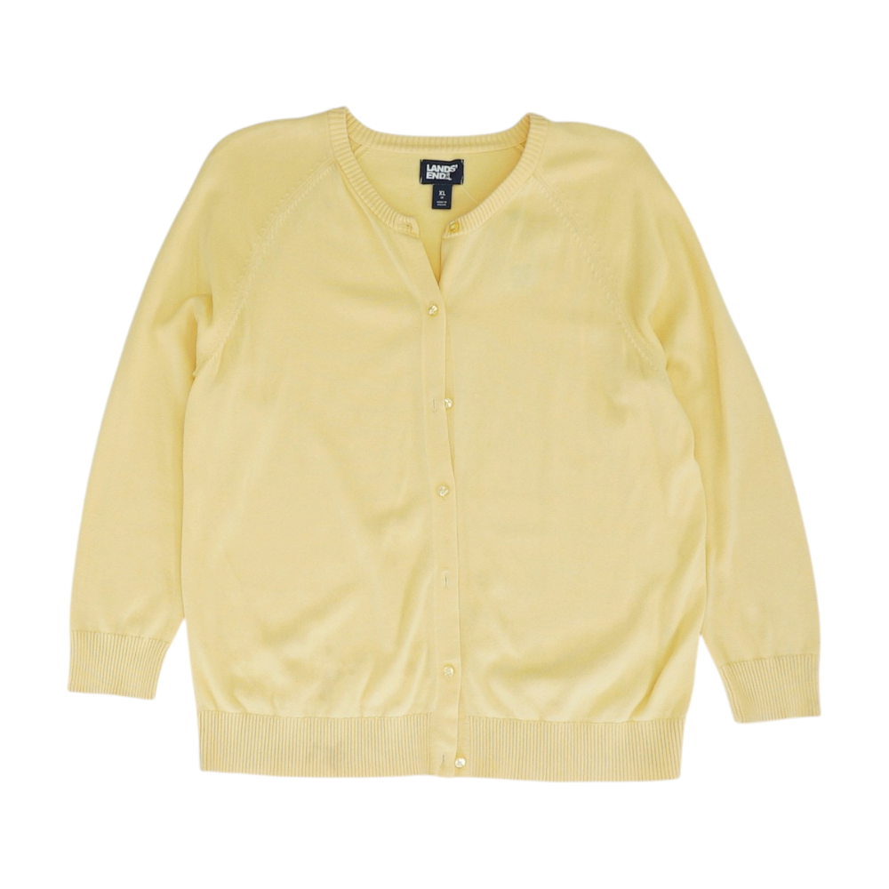 Yellow Cardigan Sweater