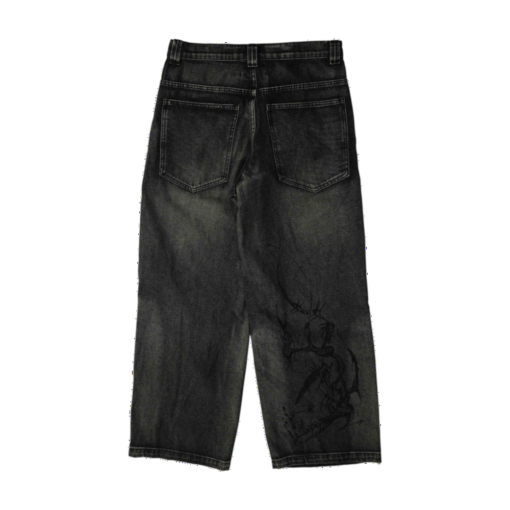 Black Regular Jeans