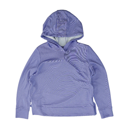 Purple Striped Hoodie Pullover
