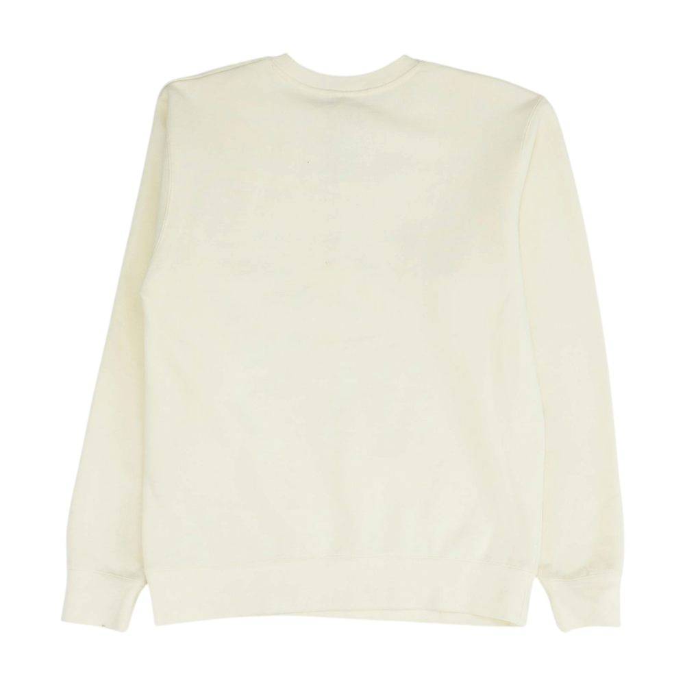 Beige Solid Sweatshirt Pullover