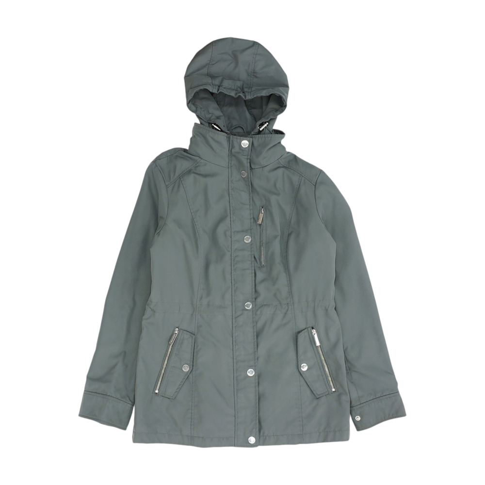 Gray Solid Jacket
