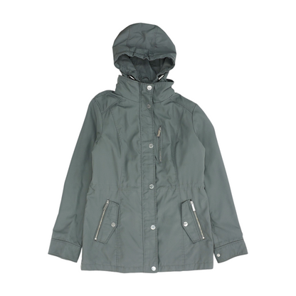 Gray Solid Jacket