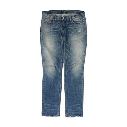 524 Blue Straight Jeans