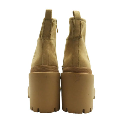 Beige Ankle Boots