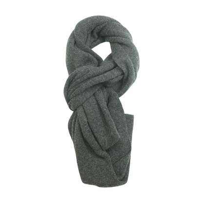 Charcoal Wool Scarf
