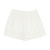 Ivory Solid Chino Shorts