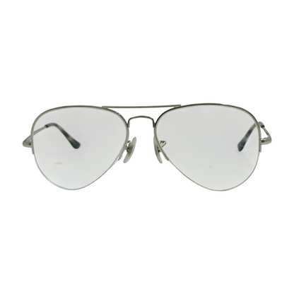 Silver RB 6589 Aviator Prescription Eyewear