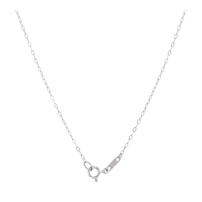 1 1/2 ctw Platinum Sphene Pendant Necklace