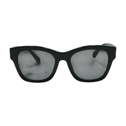 Black CHANEL 5478 Square Sunglasses
