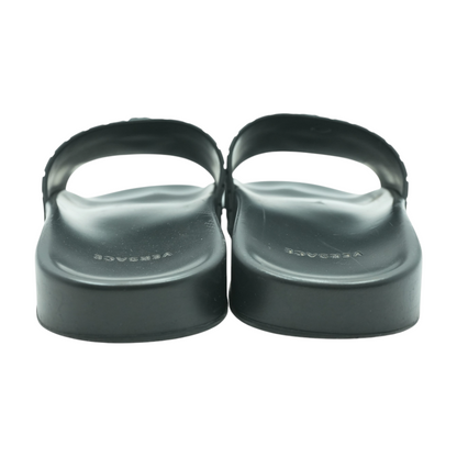 Black Medusa Insignia Rubber Slides