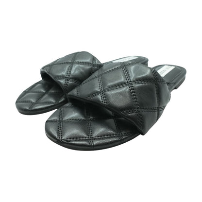 Black Flat Sandals