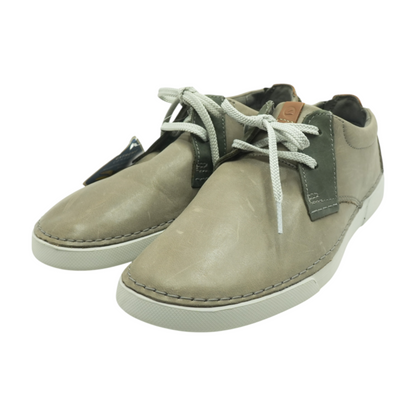 Gray Lace-Up Dress Shoes