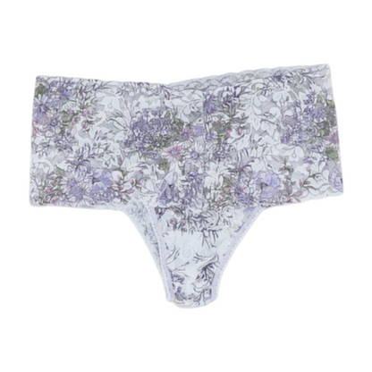 White Floral Panty