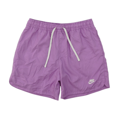 Purple Solid Active Shorts