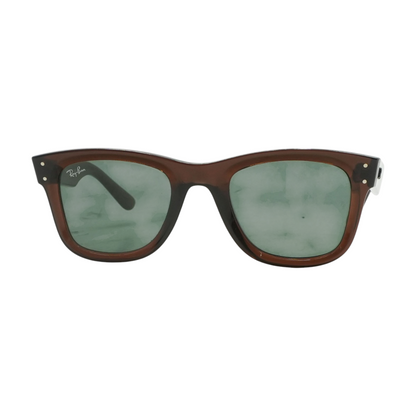 Brown Wayfarer Reverse Square Sunglasses