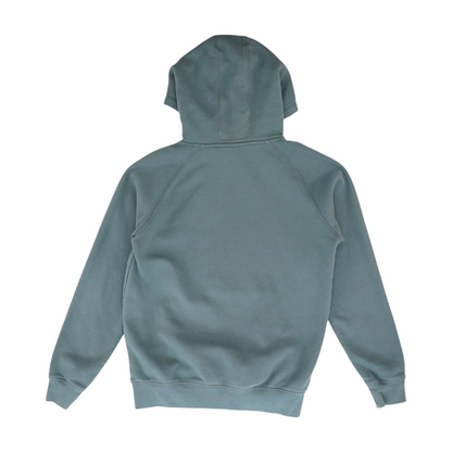Gray Solid Hoodie Pullover