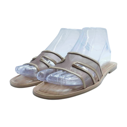 Dolce Vita Beige Flat Sandals – Image 4