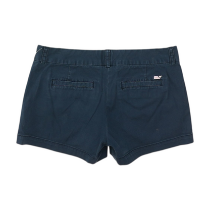 Navy Solid Chino Shorts