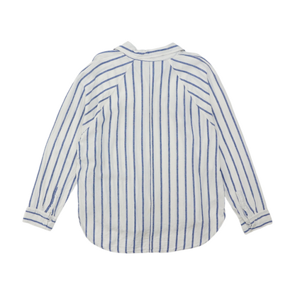 Blue Striped Button Down