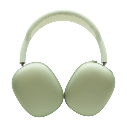 Green AirPods Max (Lightning) Noise Cancelling Headphones With Blue Earpads