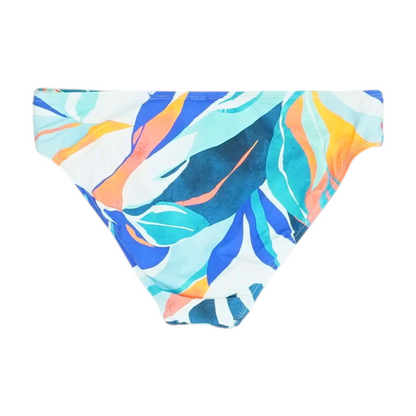 Blue Abstract Swim Bottom