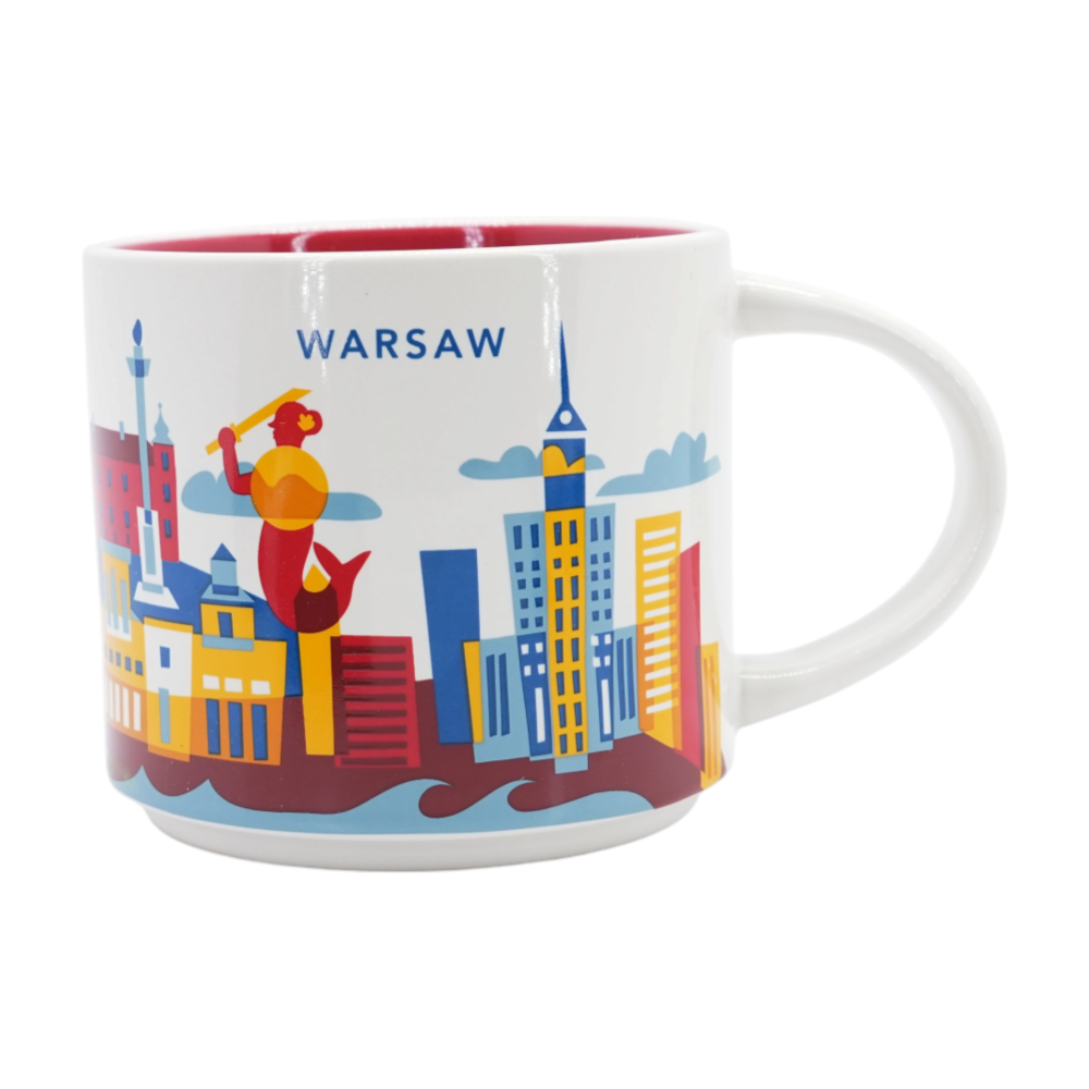 You Are Here Mug - Warsaw