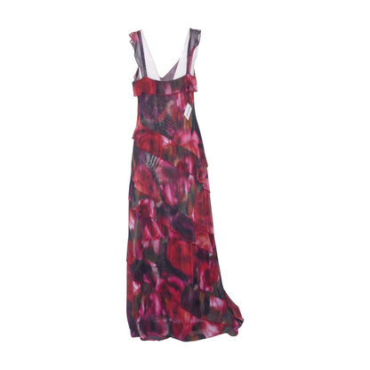 Pink Graphic Maxi Dress