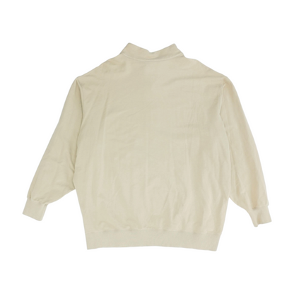 Tan Big & Tall Solid 1/4 Zip Pullover