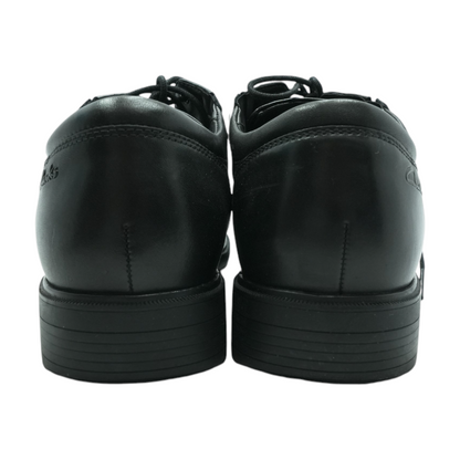 Black Lace-Up Dress Shoes