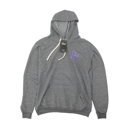 Gray Solid Hoodie Pullover