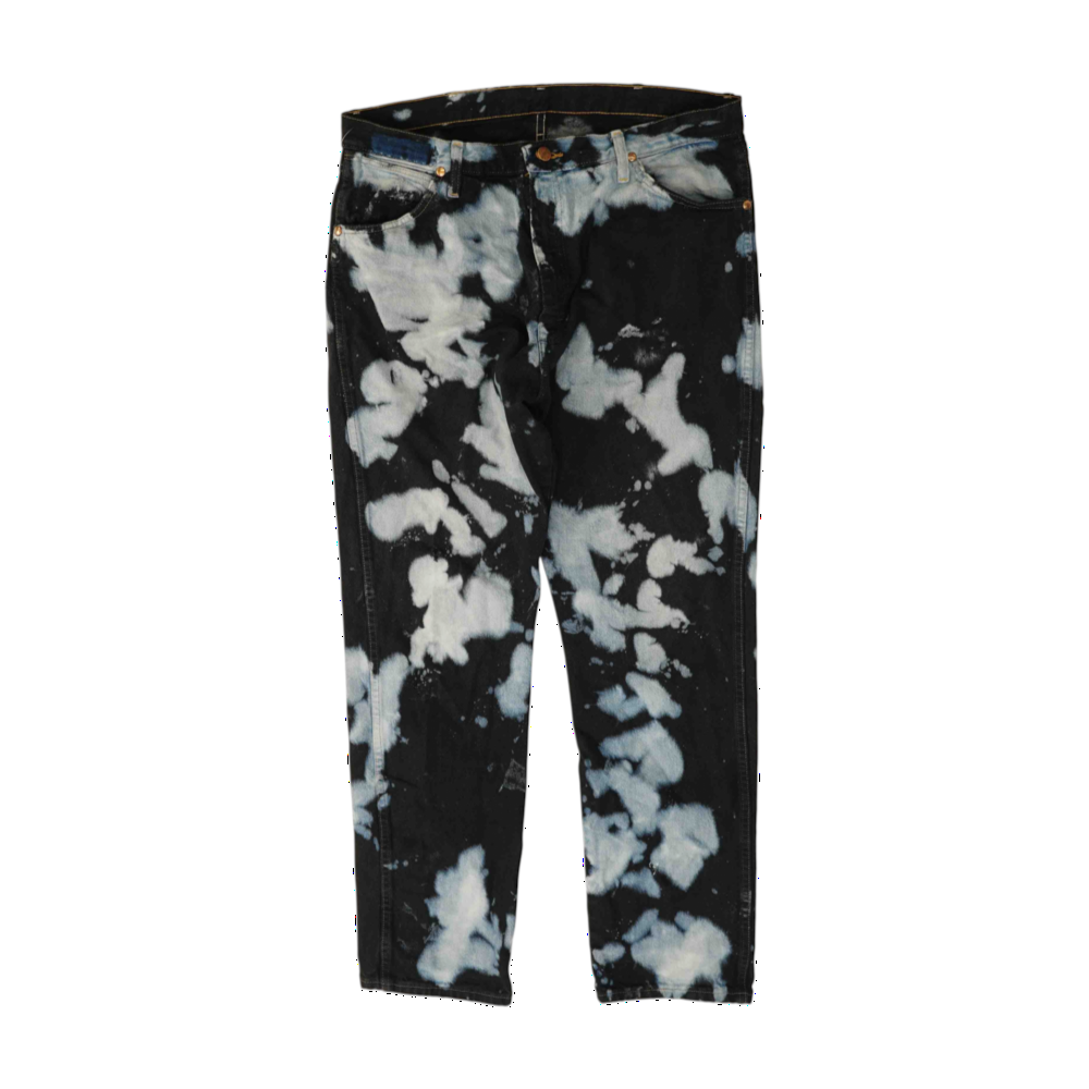 Navy Print Regular Jeans