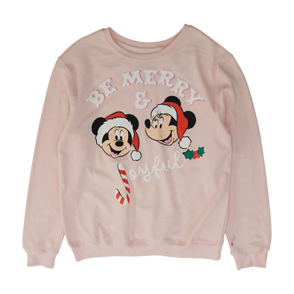 Pink Graphic Sweatshirt Pullover
