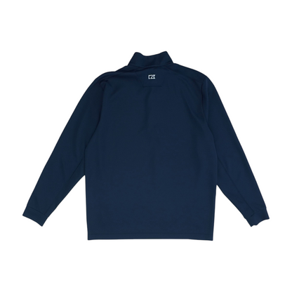Navy Solid 1/4 Zip Pullover