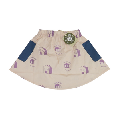 Nude Graphic Skirt