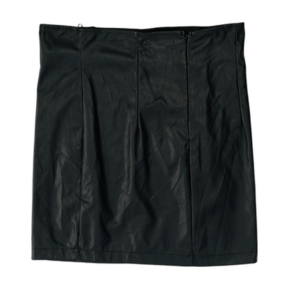 Black Plus Mini Skirt