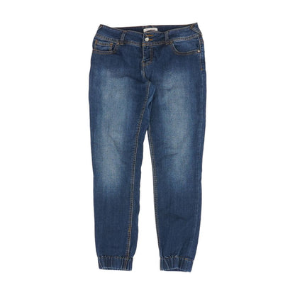 Blue Mid Rise Jeans