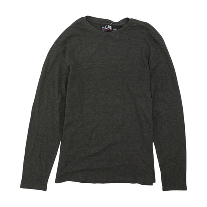 Gray Solid T-Shirt