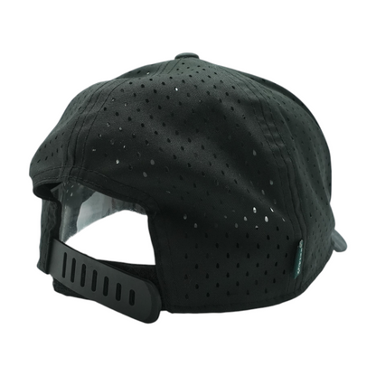 Black Porters Neck Wilmington NC Ballcap Hat