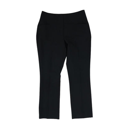 Black Solid Chino Pants