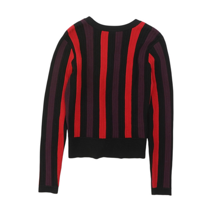 Multi Striped Pullover Sweater
