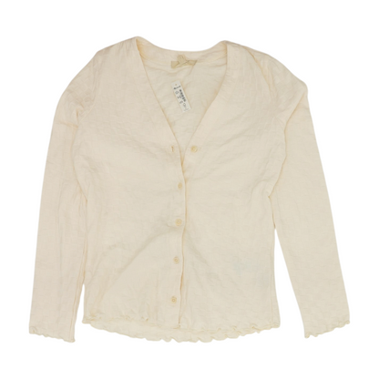Beige Button Down