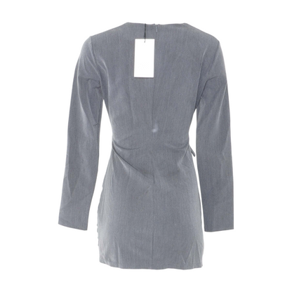 Gray Mini Dress